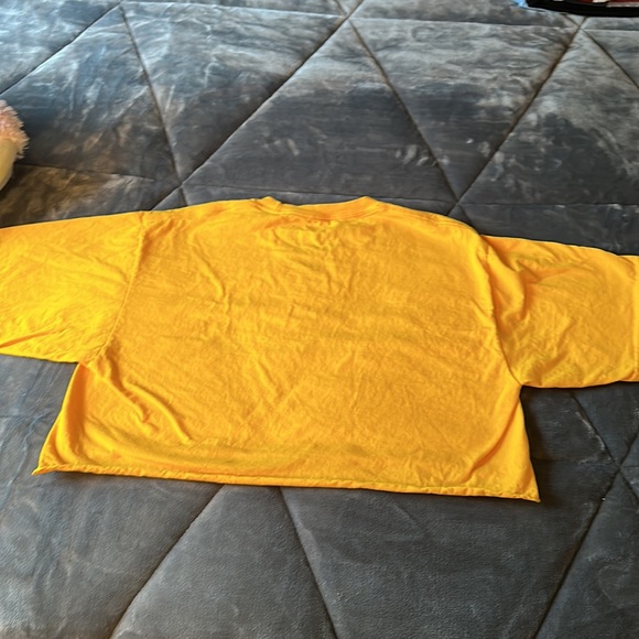 Fils yellow cropped tee - Picture 2 of 2